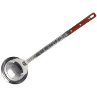 Шумовка для казана большая (25-110 л.) с деревянной ручкой 64 см