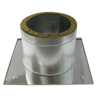 ППУ 600*600*240 с утеплением нерж/оц d-160/220 (УМК)