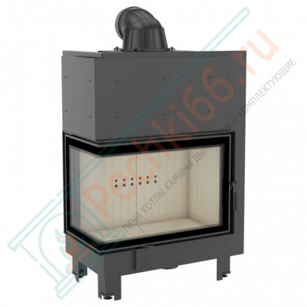 Стальная топка MBA/L/BS/SG, гнутое стекло (Kratki)