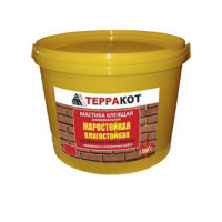 Мастика жаростойкая, универсальная "Терракот" 1,5 кг (Терракот)