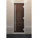 Стеклянная дверь DoorWood «Хамам Престиж Бронза» 200х80 см Стеклянная дверь DoorWood «Хамам Престиж Бронза» 200х80 см