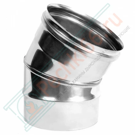 Отвод 30° (AISI-316L/0,8) d-130 (Craft-HF)
