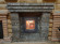 Банная печь Атмосфера L, в ламелях из натурального камня "Змеевик" наборный (ProMetall) в Самаре