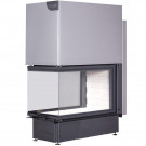 Каминная топка Дельта 900 три стекла принтинг (Экокамин)