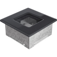 Решётка вентиляционная каминная графитовая 110х110 11G (Kratki)