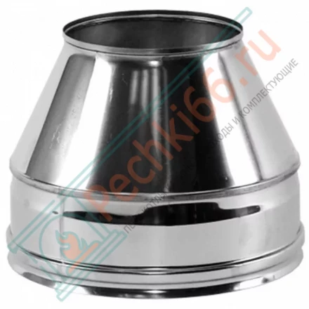 Конус Факел V50R с изол (AISI-310S/0,8-ОЦИНК-RAL/0,5) d-300/400 (Вулкан-Cerablanket)