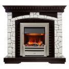 Электрический Каминокомплект Glasgow - Венге / Белый с очагом Chesford Электрический Каминокомплект Glasgow - Венге / Белый с очагом Chesford