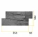 Плитка из камня Сланец чёрный 350 x 180 x 10-20 мм (0.378 м2 / 6 шт) в Самаре