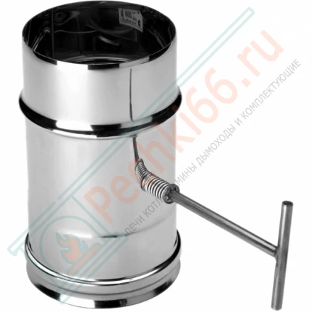 Задвижка L=250 (AISI-310S/0,8мм) d-200 (Вулкан)