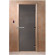 Стеклянная дверь для бани "Сумерки" графит 1900х700 (DoorWood) в Самаре