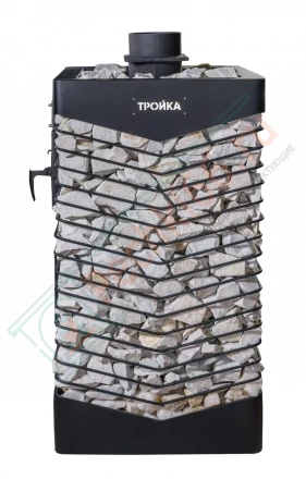 Банная печь для Русской бани № 06МС 02 сетка (Тройка) до 24 м3