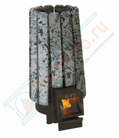 Банная печь Cometa 180 Vega Long, Stone (Grill’D)