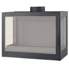 Чугунная топка LCI 007 GFLR Flat top, два боковых стекла (Liseo Castiron) 14 кВт