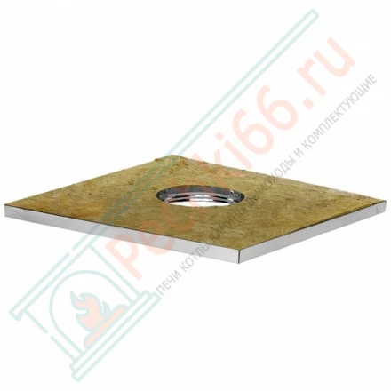 Фланец с изол 850х850 на трубу V50R (ОЦИНК/0,5) d-250/350 (Вулкан)