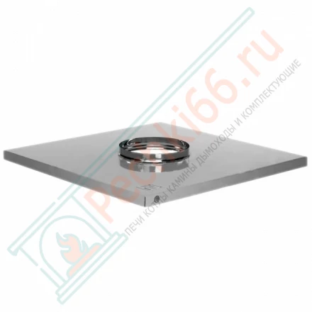 Фланец с изол 850х850 на трубу V50R (ОЦИНК/0,5) d-250/350 (Вулкан)