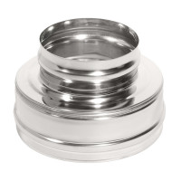 Конус КТ-Р с хомутом (316-0.5/304-0.5) d-200/300 (ТиС Промо)