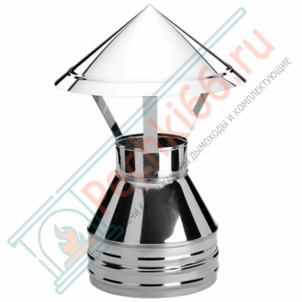 Зонт V50R с изол (AISI-321/0,8-ОЦИНК-RAL/0,5) d-250/350 (Вулкан)