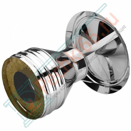 Зонт V50R с изол (AISI-321/0,8-ОЦИНК-RAL/0,5) d-250/350 (Вулкан)