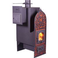 Дровяная банная печь Хохлома (Тройка) до 18 м3