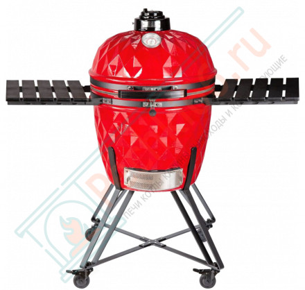 Керамический гриль Diamond Egg XL красный