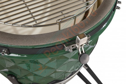 Керамический гриль Diamond Egg XL зеленый