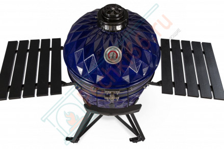Керамический гриль Diamond Egg XL синий