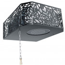 Обливное устройство для бани Каскад 20 л, хохлома черный (Изистим) Обливное устройство для бани Каскад 20 л, хохлома черный (Изистим)