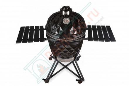 Керамический гриль Diamond Egg XL черный