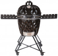 Керамический гриль Diamond Egg XL черный