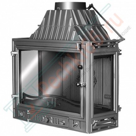 Чугунная топка W3 PLB, 3 стекла (Kaw-Met)