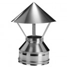 Зонт на трубу с изол (НЕРЖ-321/0,5-НЕРЖ-439/0,5) d-115/200 (Дымок-Lux) Зонт на трубу с изол (НЕРЖ-321/0,5-НЕРЖ-439/0,5) d-115/200 (Дымок-Lux)