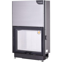 Каминная топка Вега 1000 MP подовое горение принтинг (Экокамин)