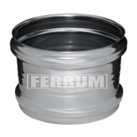 Адаптер котла ММ (НЕРЖ-430/0,8) d-180 (Ferrum HF) Адаптер котла ММ (НЕРЖ-430/0,8) d-180 (Ferrum HF)