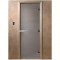 Дверь стеклянная для бани, сатин матовый, 1900х800 (DoorWood)