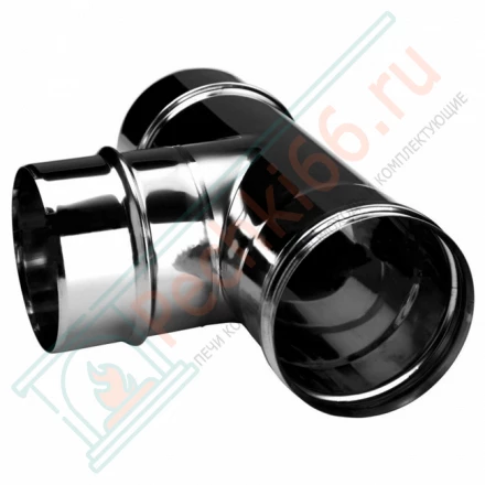 Тройник одностенный 90° (AISI-321/0,8мм) d-150 (Вулкан)