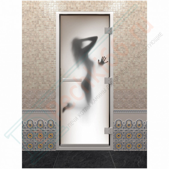 Стеклянная дверь DoorWood «Хамам фотопечать» 200х80 (по коробке) в Самаре