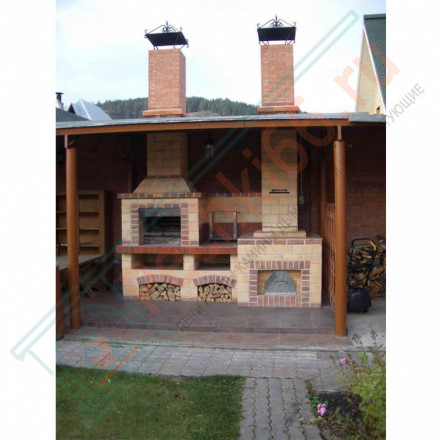 Плитка угловая Рваный Камень Макси, шт. (Терракот)