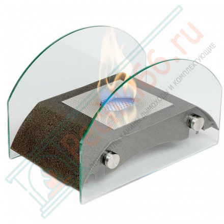 Биокамин настольный мост S, бронза (LuxFire)