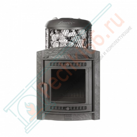 Печь банная «Атмосфера L» с комбинированной облицовкой «Верде Гватемала» (ProMetall)