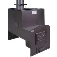 Печь для бани № 05, под обкладку, с баком 72 л (Тройка)