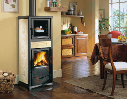 Печь с варочной поверхностью TermoRossella Plus Forno D.S.A, цвет серый (La Nordica)