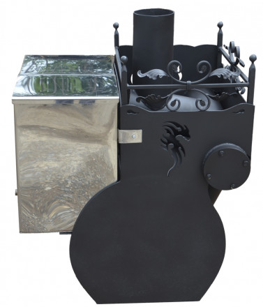 Банная печь Горыныч 3,малая дверь со стеклом (ТермоСфера)