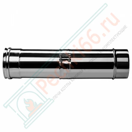 Труба телескопическая L=260-400 (AISI-321/0,5мм) d-115 (Вулкан)