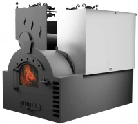 Банная печь Горыныч 3, малая дверь со стеклом, система воздушного отопления (ТермоСфера)