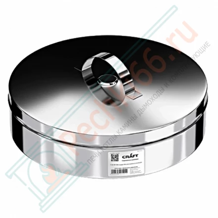 Заглушка внутренняя (для сэндвича) (AISI-316L/0,5) d-300 (Craft)