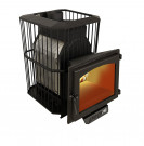 Банная печь Пегас-16 сетка, панорама, закрытая каменка (Pegas) Банная печь Пегас-16 сетка, панорама, закрытая каменка (Pegas)