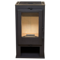 Печь-камин Нарва 7 АОТ-7,0 с плитой (Мета-Бел)