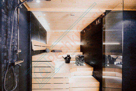 Электрическая печь Cilindro PC70E Black Steel (Harvia)