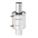 Теплообменник на трубе (НЕРЖ-439/0,8мм) 6 л, d-115 (Россия)