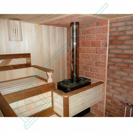 Плитка прямая Скол дерева Макси (0.8 м2 в коробке) (Терракот)